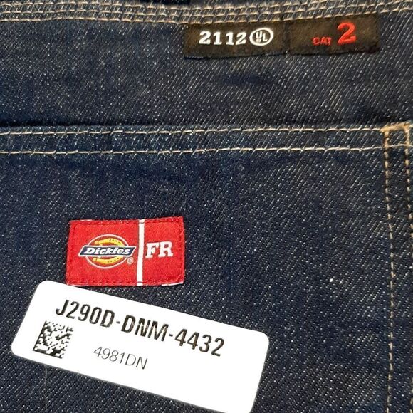 Dickies Dark Denim FR Jeans - Picture 2 of 8